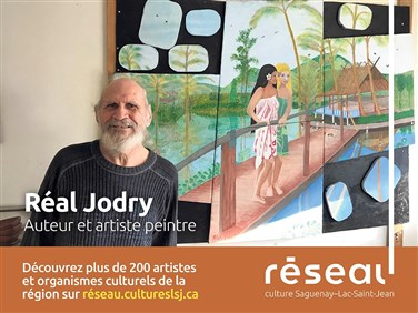 Réal Jodry : Auteur et artiste peintre