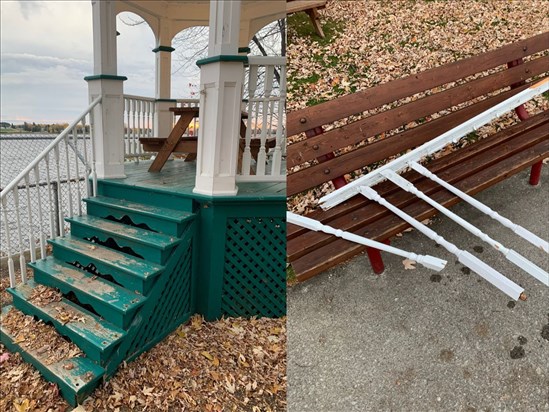 Actes de vandalisme : les municipalités réagissent