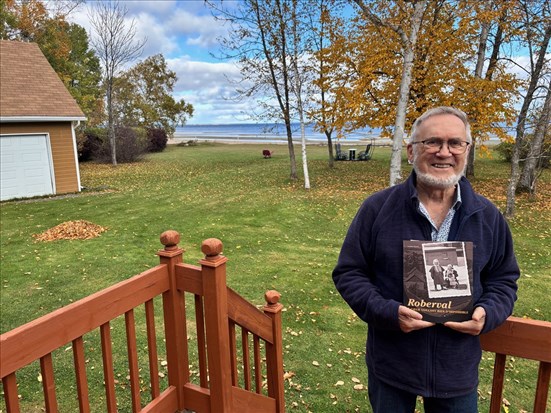 Aurélien Boivin publie un livre sur l’histoire de Roberval