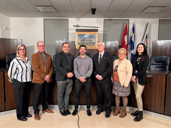 Assermentation des nouveaux élus de Roberval