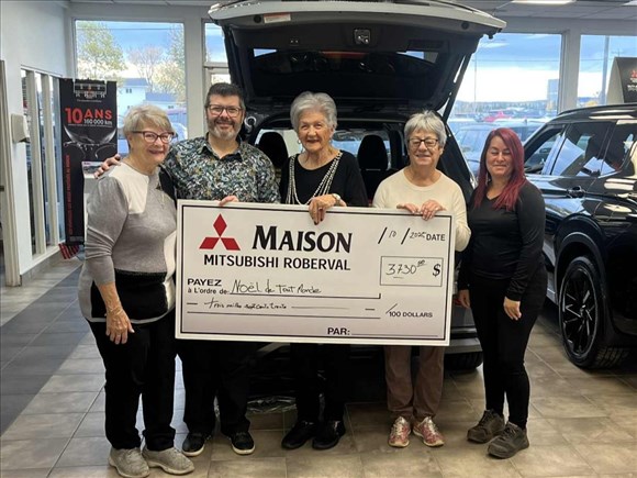 Maison Mitsubishi Roberval amasse plus de 3700 $