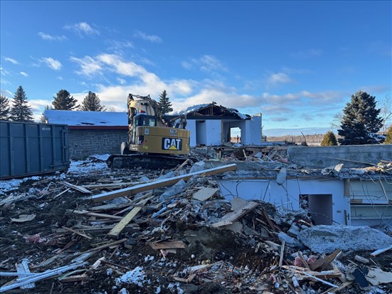 Démolition de la maison Alfred Hamel
