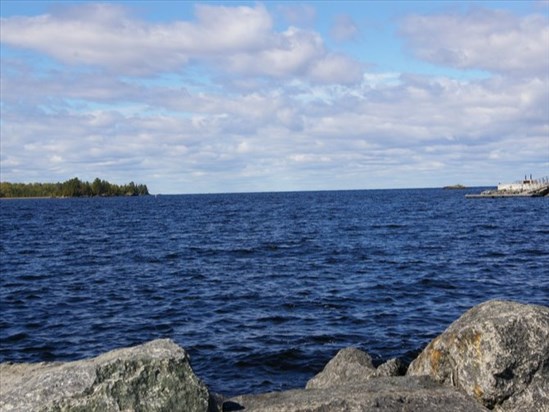 Le lac Saint-Jean est calé 