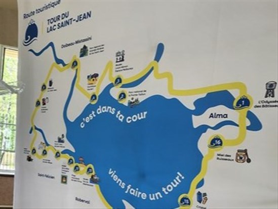 Le « tour du lac Saint-Jean » maintenant un trajet officiel