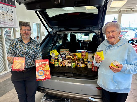 Maison Mitsubishi Roberval se mobilise pour la sécurité alimentaire
