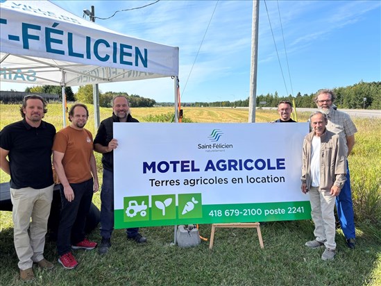 Inauguration du premier Motel agricole de la région