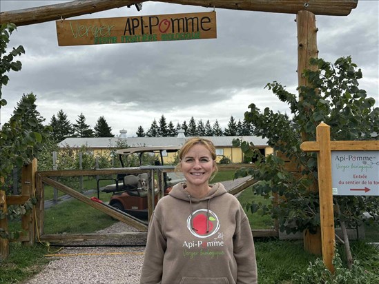 Le verger Api-Pomme souhaite développer son offre agrotouristique