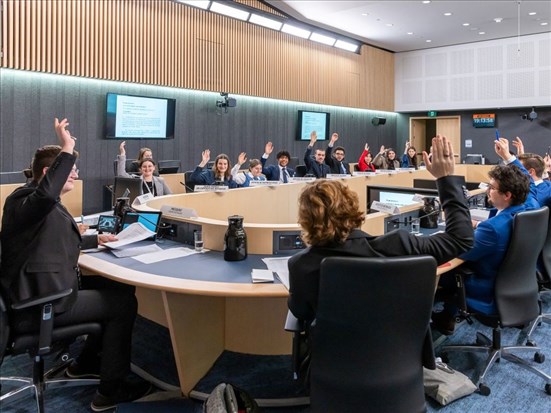 Des jeunes de la région plongent au cœur de la démocratie québécoise