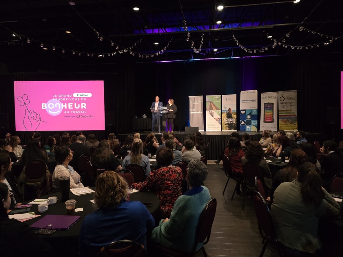 Une troisième édition pour le Grand rendez-vous du bonheur au travail