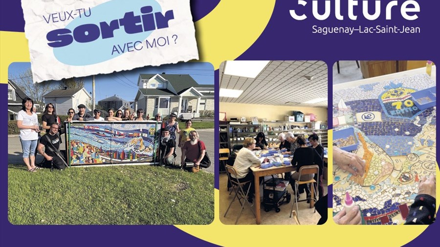 Mosaïque sociale : créer des liens, une oeuvre à la fois 