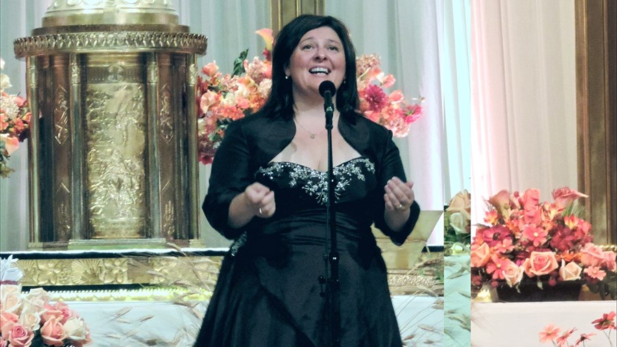 La Mezzo-Soprano Cyndia Quinn de passage à l’Église Notre-Dame de Roberval