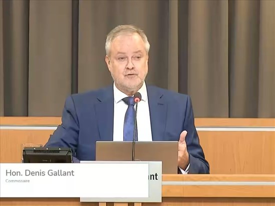 Dépôt du rapport Gallant ce lundi 