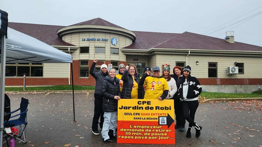 Les travailleuses maintiennent la grève malgré la judiciarisation