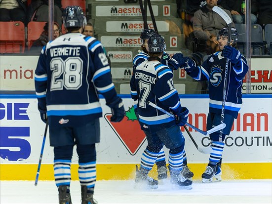 Maxim Massé donne la victoire aux Sags à la toute fin