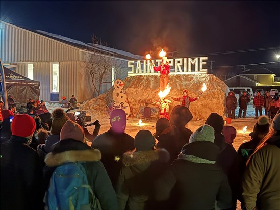 Foule record à la 57e édition de Saint-Prime en hiver