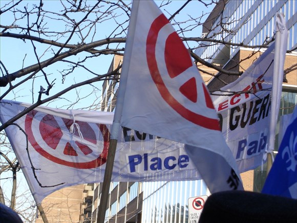 Le Collectif Échec à la Guerre dénonce la position du Canada 