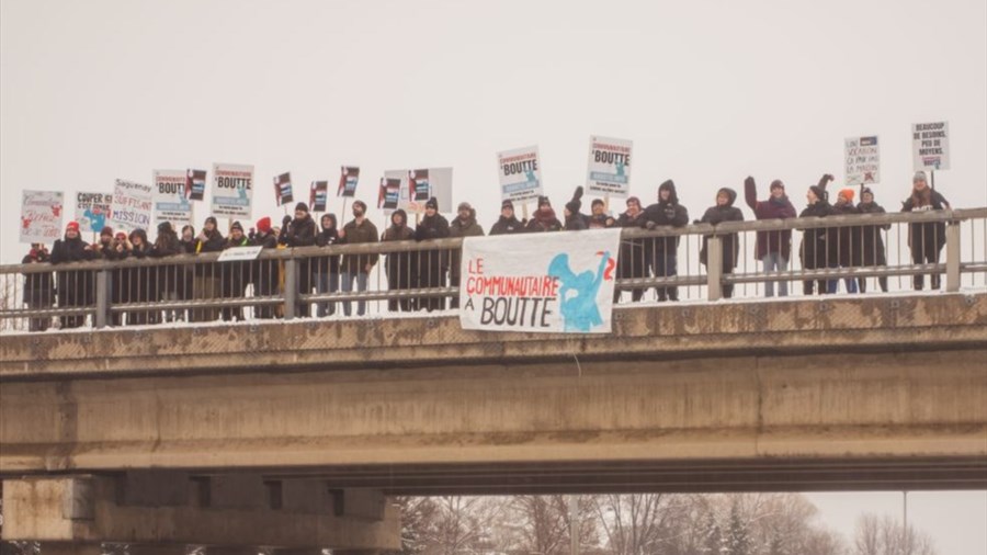 500 personnes du milieu communautaire de la région rassemblées 
