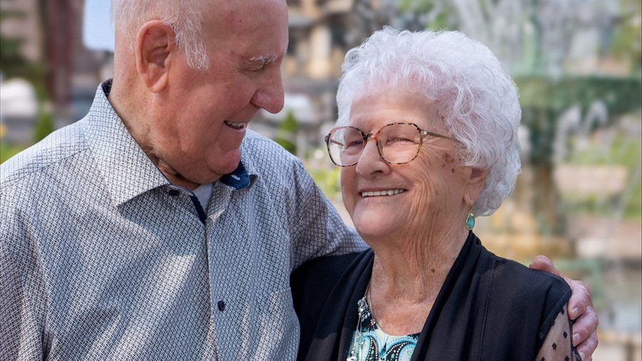 Angéla Boutin franchit le cap des 100 ans avec son « chum » de 102 ans