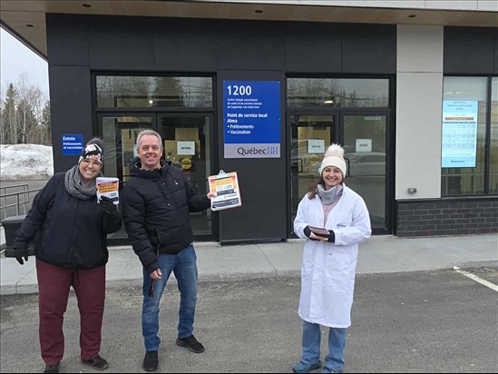 La Coalition solidarité santé se mobilise pour sensibiliser la région