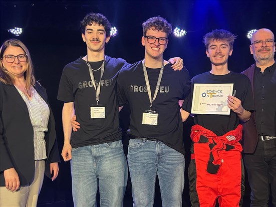 Une première édition réussie pour le Défi Science on tourne 