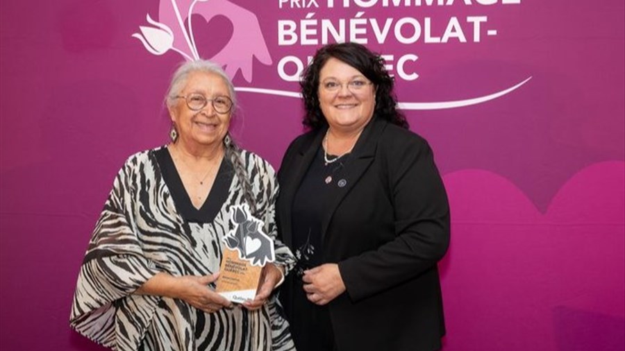 Deux bénévoles de la région honorés aux prix Hommage bénévolat-Québec