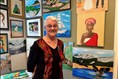 Une peintre autodidacte