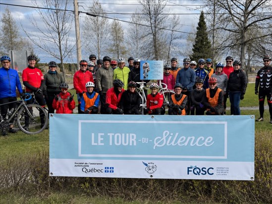 Un hommage à Serge-Philippe Tremblay et un appel au partage de la route