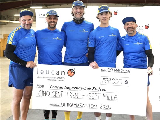 L’Ultramarathon Leucan dépasse son objectif de dons 
