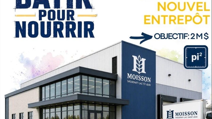 Moisson Saguenay–Lac-Saint-Jean veut se doter d’un nouvel entrepôt 