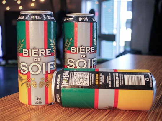 HopEra dévoile une bière aux couleurs du drapeau régional