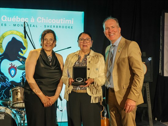 Marjolaine Étienne honorée par l’Université du Québec à Chicoutimi 