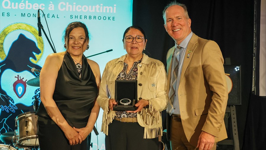 Marjolaine Étienne honorée par l’Université du Québec à Chicoutimi 