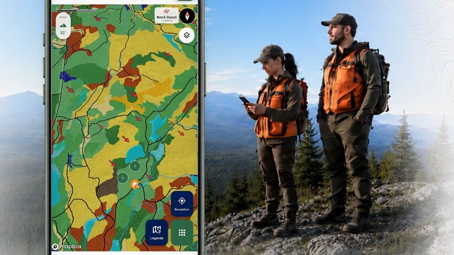 Pulsar lance NordQuest, une application saguenéenne tout-en-un pour les chasseurs