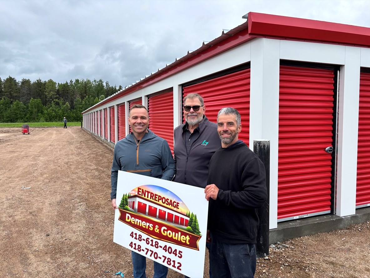 39 nouveaux mini-entrepôts bientôt offerts en location à La Doré