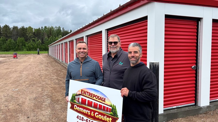 39 nouveaux mini-entrepôts bientôt offerts en location à La Doré