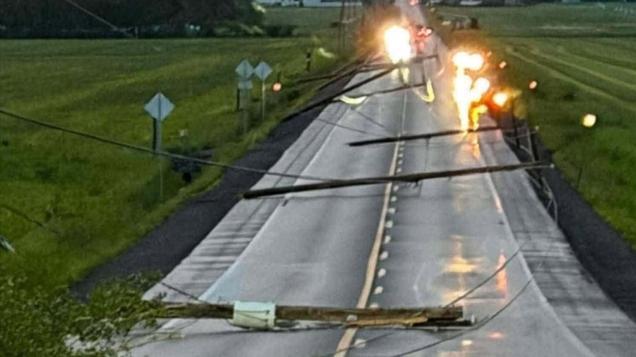 Violents orages, pannes et dégâts dans plusieurs municipalités de la région