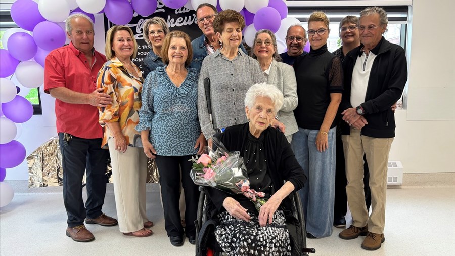Marie-Berthe Bradette célèbre ses 103 ans avec une vie active et sans excès