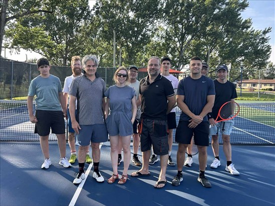 Ouverture des terrains de tennis de Saint-Félicien
