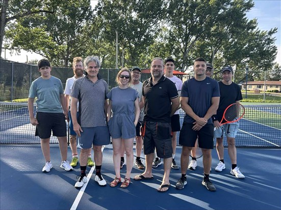 Ouverture des terrains de tennis de Saint-Félicien