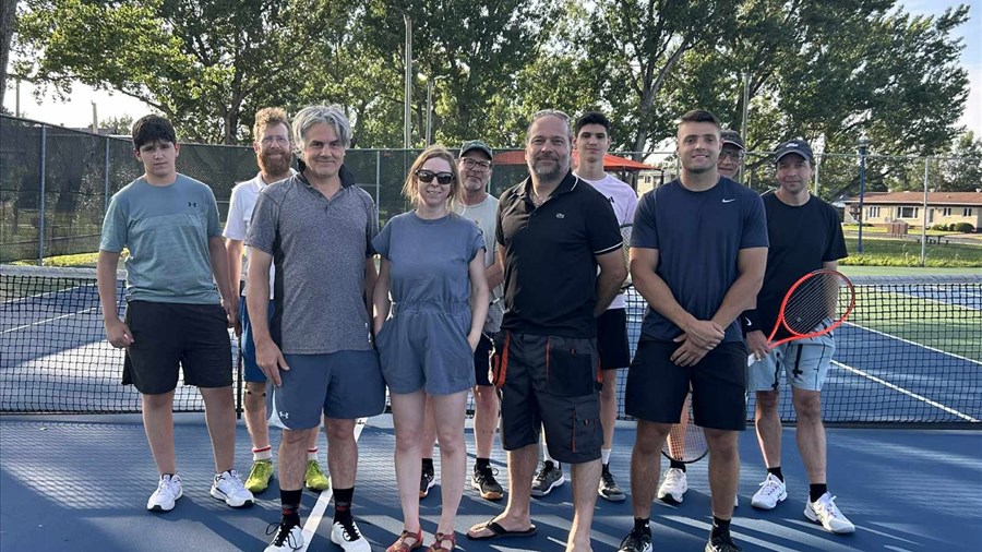 Ouverture des terrains de tennis de Saint-Félicien